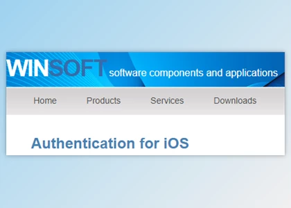 Download Winsoft Authentication for iOS v1.5 for Delphi 10-12 Athens Full Source