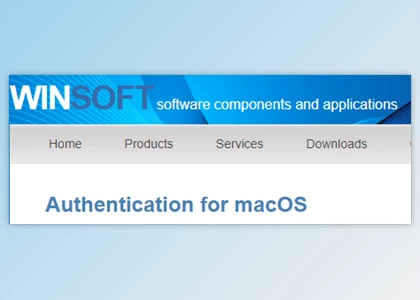 Download Winsoft Authentication for macOS v1.6 for Delphi 10-12 Athens Full Source