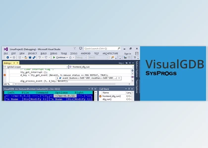 Download SysProgs VisualGDB Ultimate Edition v6.0 R6 v6.0.106.5262 Pre-Activated