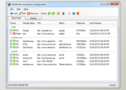 SiteMonitor Enterprise v4.0 + Keygen