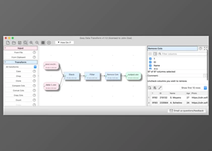 Easy Data Transform v1.8.0 for WIn & macOS + Crack