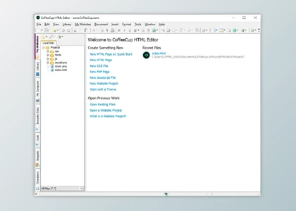 Free Download CoffeeCup HTML Editor v18.0 Build 890 + Portable Edition + CRACK