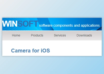 Download Winsoft Camera for iOS v1.8 for Delphi & CB 10.4-12 Athens Full Source
