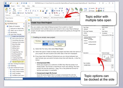 Free Download Help & Manual Professional Edition v9.4.0 Build 6617 + CRACK