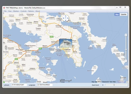 TMS VCL WebGMaps v3.2.0.1 (14 Jul 2020) for D10.4 Sydney + CRACK
