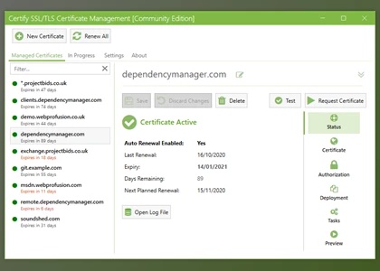 Download Certify SSL Manager v5.6.8 (04 Apr 2022) + Keygen