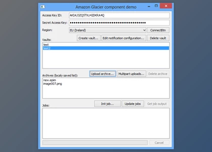 Download AstonSoft Amazon Glacier Delphi Component v1.8 (04 Nov 2021) for XE-D11 Alexandria + CRACK