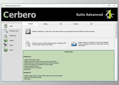 Free Download Cerbero Suite Advanced v6.5.1 for Win & Linux & macOS + CRACK