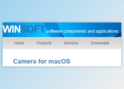 Download Winsoft Camera for macOS v1.7 for Delphi 10.3-12 Athens Full Source