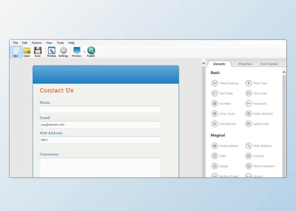 Free Download CoffeeCup Web Form Builder v2.10 Build 5577 + CRACK