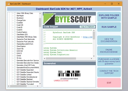 Download Bytescout BarCode Generator SDK v7.6.3.1248 (14 Jul 2023) + CRACK