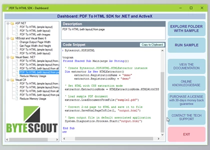 Download Bytescout PDF To HTML SDK v13.4.1.4759 (14 Jul 2023) + CRACK