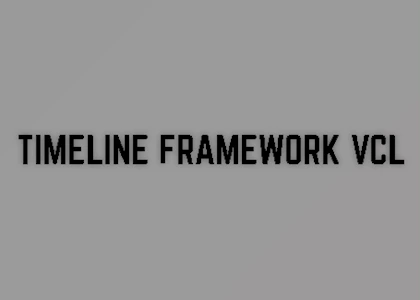Download Timeline Framework VCL v7.0.16.0 (16 Dec 2020) for D6-D10.4 Sydney + Patcher
