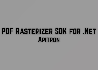 Download Apitron PDF Rasterizer SDK for .Net v.3.0.154 + CRACK