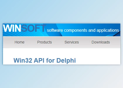 Free Download Winsoft Win32 API for Delphi v5.9 for Delphi 7-12 Athens Full Source