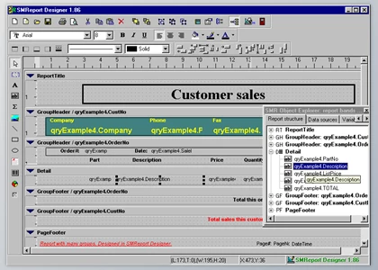 Download Scalabium SMReport Designer v1.96 for D10-D10.3 Rio + CRACK
