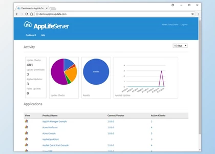 Download AppLife Server v1.3.0.6 (09 Oct 2018) + License Key