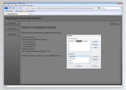 Download Keyoti RapidSpell Silverlight v2.0 Ratail + Keygen