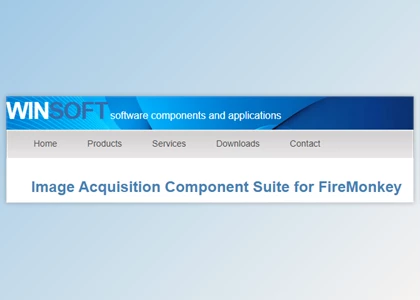 Download Winsoft Image Acquisition Component Suite for FireMonkey v1.7 for Delphi & CB XE2-12 Athens Full Source