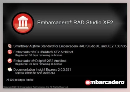Download Embarcadero RAD Studio XE2 Update 4 Hotfix1 v16.0.4504.48759