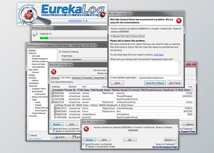 Download EurekaLog v7.14 Update 1 (12 Sep 2025) Support Delphi 13 Florence + Patcher