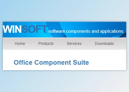 Download Winsoft Office Component Suite v3.5 for Delphi & CB 5-12 Athens Full Source