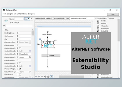 Download AlterNET Software Extensibility Studio v10.0.3 (09 Sep 2025) + CRACK