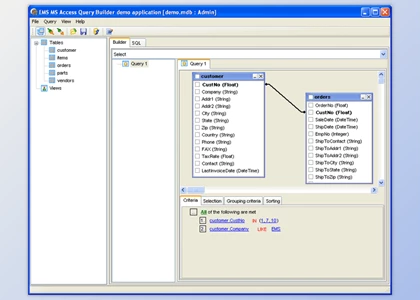 Download EMS Advanced Query Builder v3.13.0.0 for D7-D11 Alexandria Full Source Retail
