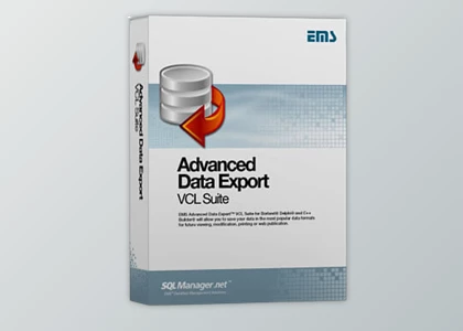 Download EMS Advanced Data Export VCL v4.18.0.2 (14 My 2025) for Delphi 5-13 Florence Full Source Retail