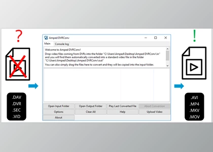 Download Amped DVRConv 2021 Build 18959 x86 & x64 + Patcher
