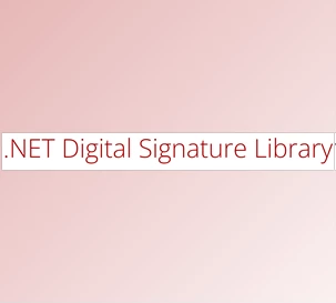 Download .NET Digital Signature Library v6.0 + License Key