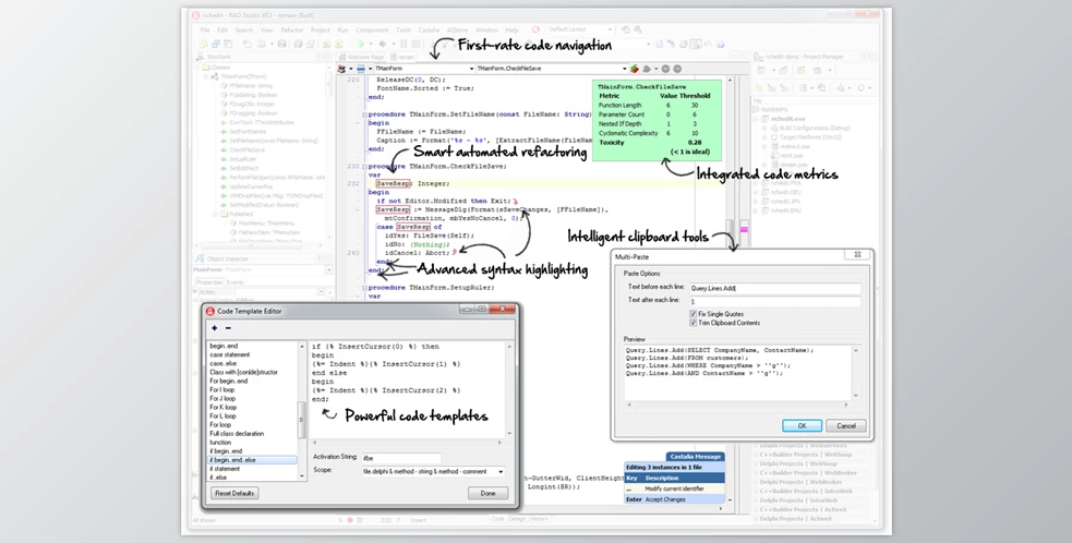 Download TwoDesk Castalia Suite v2014.12 for Delphi 5-XE7 Retail