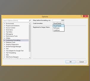 Download Vlasov Studio Continuous Formatting v2.2.2 (24 Nov 2021) for VS 2017-2022 Pre-Activated