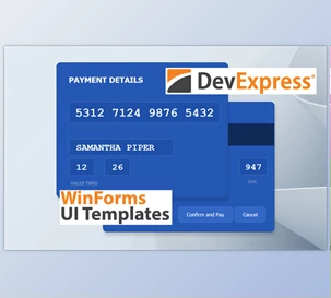 Download DevExpress UI Templates for WinForms (EAP) v25.1.5 Retails