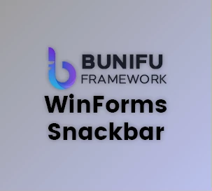 Download Bunifu UI WinForms Snackbar v6.0.2 + CRACK