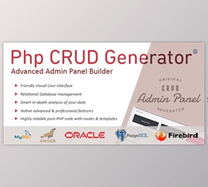 Download PHP CRUD Generator v2.3.1 (Bootstrap Admin Dashboard Generator) Nulled