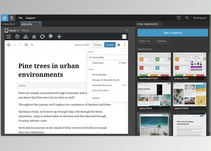 Download Humane Technologies Pinegrow Snapshots v1.1 + CRACK