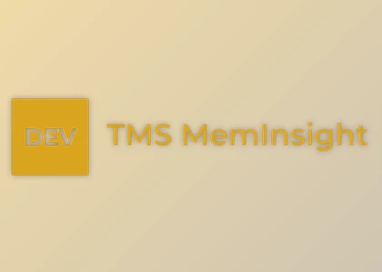 Download TMS MemInsight v1.1.2.0 (18 Sep 2025) for Delphi XE7-13 Florence Full Source