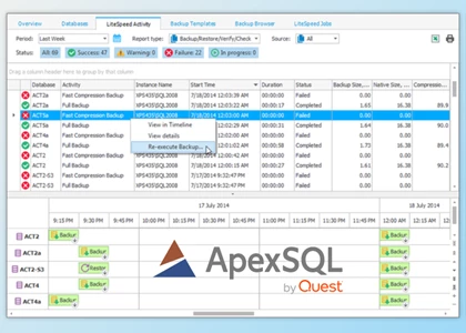 Download Quest Software ApexSQL Backup v2018.07.0205 + Keygen