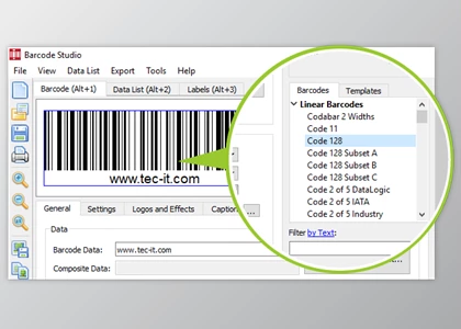 Download TEC-IT Barcode Studio v15.14.1.23788 + CRACK