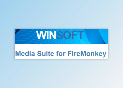 Download Winsoft Media Suite for FireMonkey v2.2 for Delphi & CB XE4-12 Athens Full Source