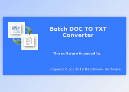 Download Batch DOC to TXT Converter v2025.17.515.2393 + License Key