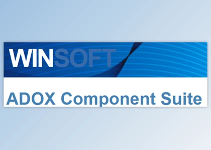 Download Winsoft ADOX Component Suite v5.3 for Delphi & CB 5-12 Full Source