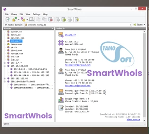 Free Download TamoSoft SmartWhois v5.1.296 Multilingual + Keygen