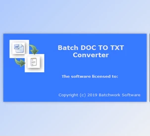 Download Batch DOC to TXT Converter v2025.17.515.2393 + License Key