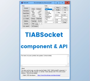 Download TIABSocket component & API v10.11 for Delphi Full Source