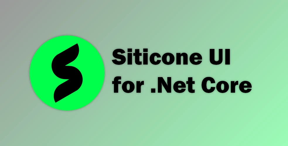 Download Siticone UI for .Net Core v2025.7.29.1 (31 Jul 2025) + CRACK