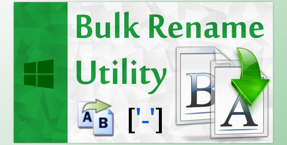 Free Download Bulk Rename Utility Commercial License v4.1 for Win x64 & x86 + Portable Edition + CRACK & License Key