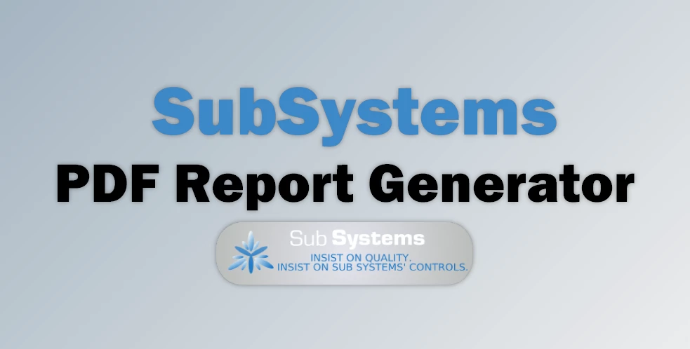 Download SubSystems PDF Report Generator v5.0 for .Net + CRACK