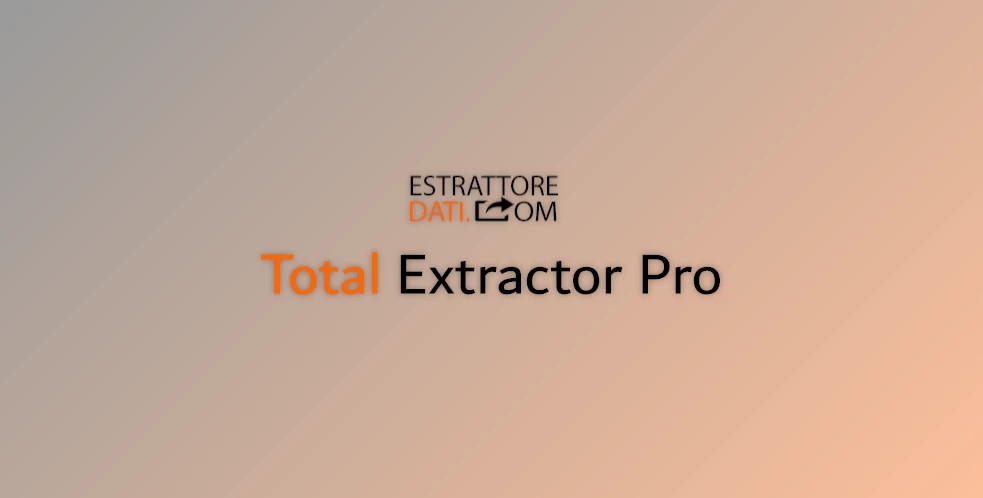 Download Estrattoredati Total Extractor Pro v3.6.4 + CRACK